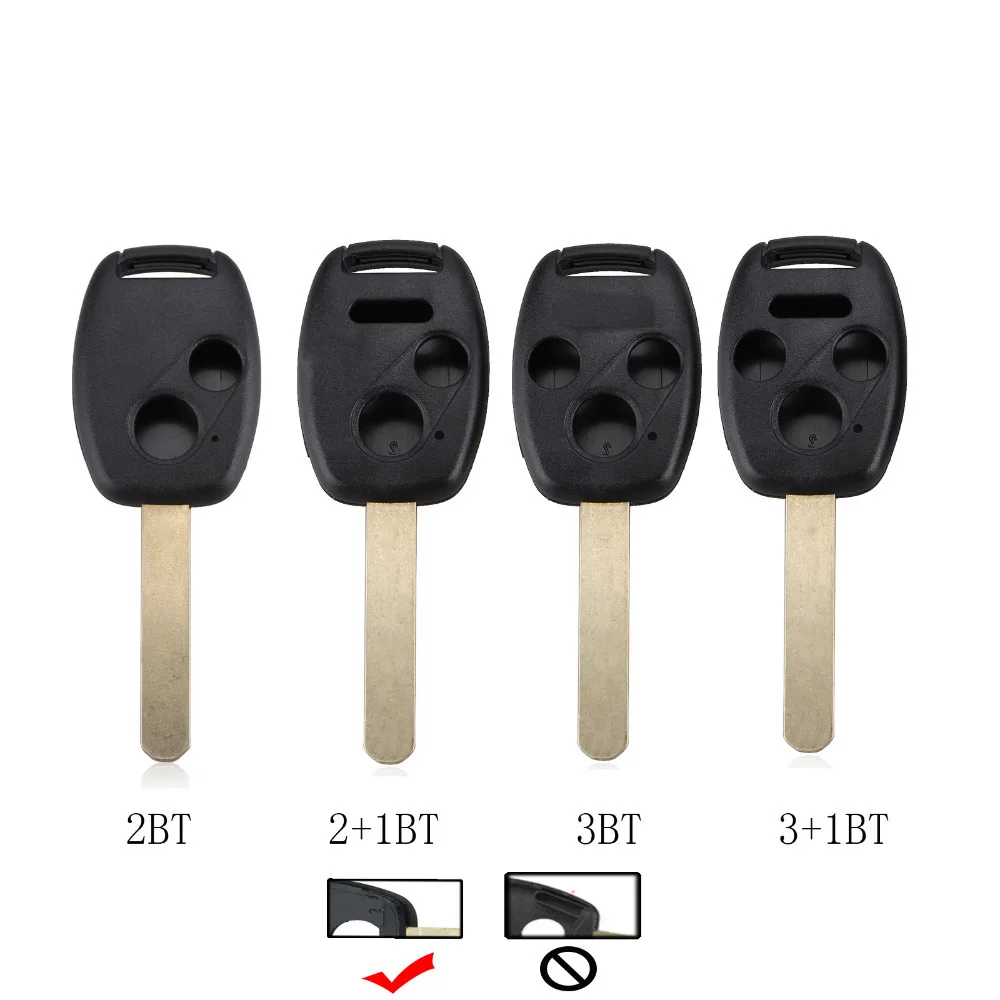 

2/3/4Button Remote Car Key Shell Fob For HONDA Accord Civic CRV Pilot 2007 2008 2009 2010 2011 2012 2013