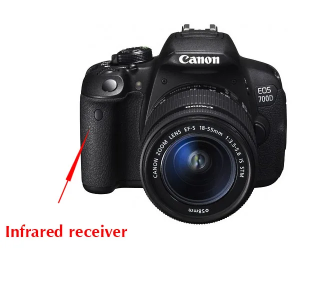 DSLR Camera Remote Control RC-6 for Canon 60D 70D 80D 5D 5D3 6D 7D 450D 500D 550D 600D 77D 650D 700D 750D 800D,camera remote shutter release