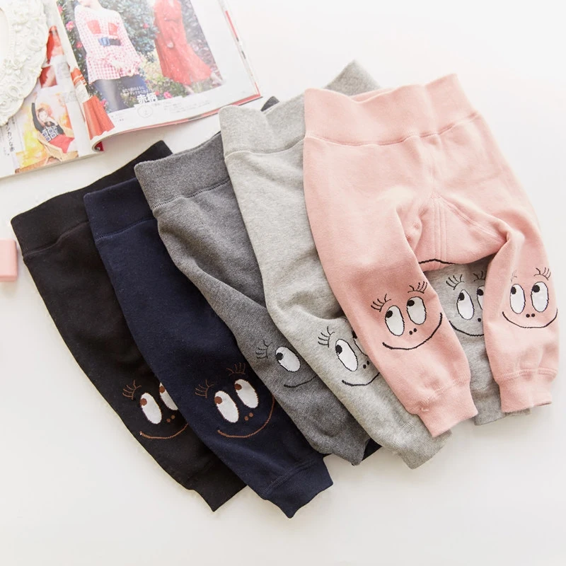 

Baby Pants Kids Boys Girls Harem PP Trousers Knitted Cotton Unisex Toddler Leggings Newborn Infant Clothing Velvet Winter Pants
