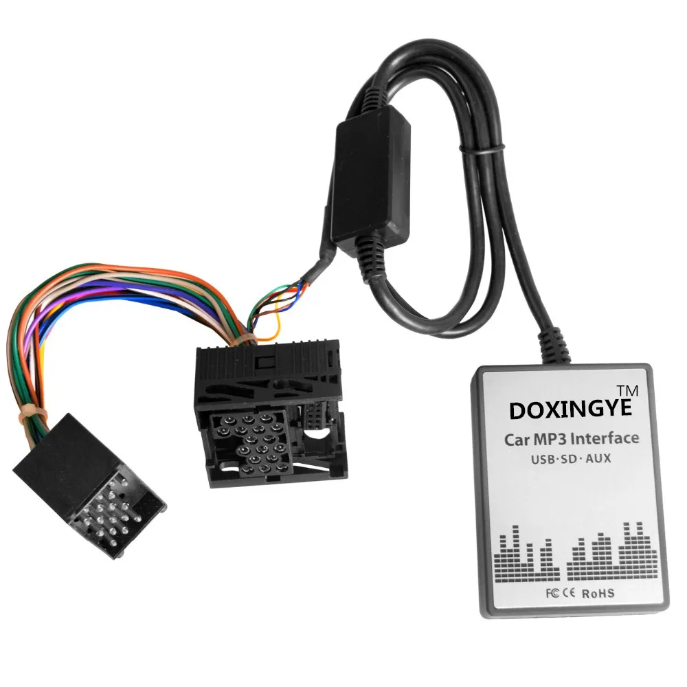 DOXINGYE, горячая Распродажа USB SD AUX автомобиль CD цифровой изменить Adapte MP3 Музыка для BMW E46 E36 E38 E39 K1 X3 X5 Z3 Z8 мини R5X Интерфейс