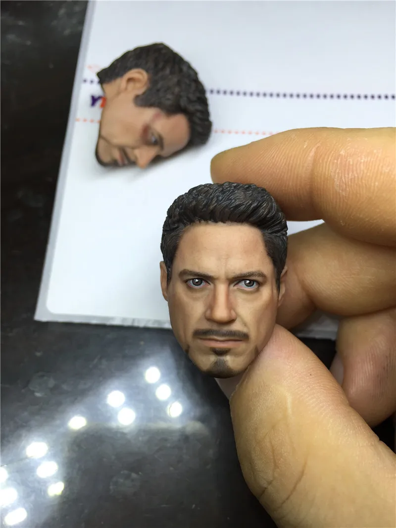 Estartek 1/9 Ironman Tony Head Sculpt для Kingarts MK42 MK43 Фигурка DIY