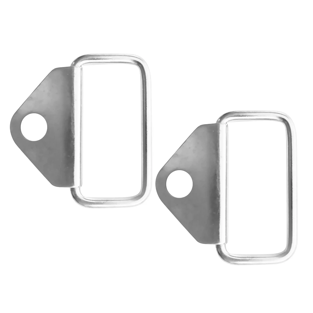 2-Pack Durable 316 Stainless Steel Tie Down Lashing Ring Heavy Duty Anchor Point