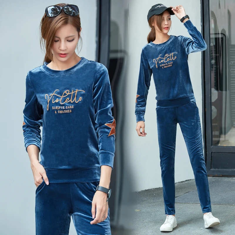 Autumn winter tracksuits for women 2 piece set outfits co ord set