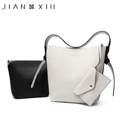 JIANXIU Для женщин сумка Bolsas Feminina Bolsa Bolsos Mujer Tassen Borse из искусственной кожи в форме ведерка сумки на плечо 2019 новые дамские сумки