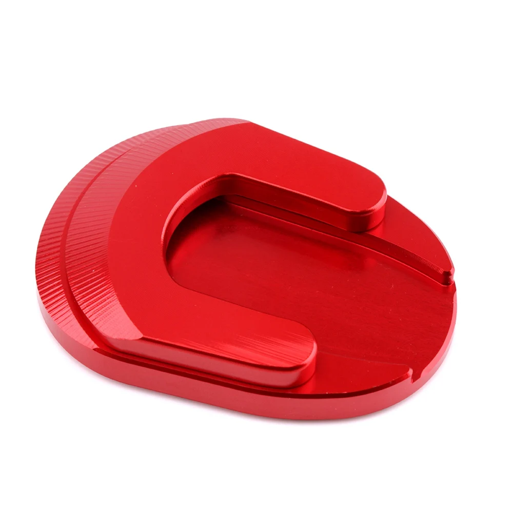 

Motorcycle CNC Aluminum Alloy Kickstand Foot Side Stand Enlarger Extension Pad Support Plate For Honda Forza 300 2018