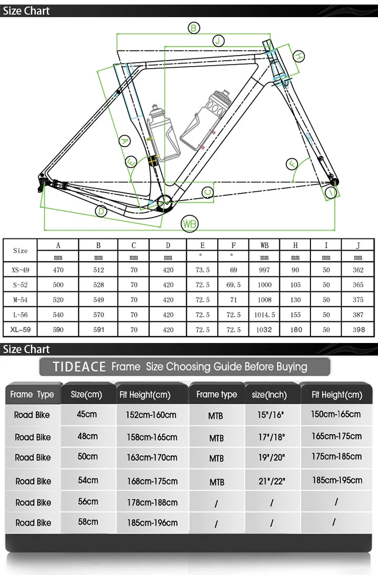 Top 2019 Flat mount Carbon Gravel Bike Frame 49/52/54/56/59cm Carbon Bicycle Frame Gravel Bike Cyclocross Frame 140mm disc brake 1