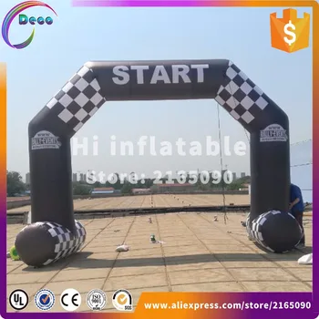 

5m wide with logo printing advertising inflatable archway with legs