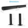 YOUXIU TV Sound Bars Wireless Bluetooth Speakers Detachable Soundbar Home Theater Dual Connection Methods for TV PC Smartphone ► Photo 3/6