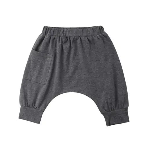 Casual Toddler Baby Kids Boy Clothing Cotton Pants Panty Harem Pants