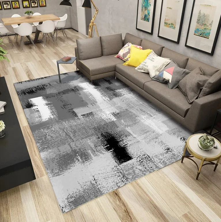 INS Modern Art Carpets For Living Room Abstract Area Rugs Bedroom Home Decor Coffee Table Floor Mat Study Carpet Cloakroom Rug