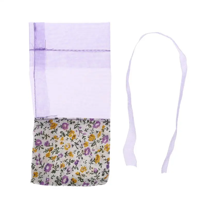 Лавандовое Саше, пустая сумка, сетчатый карман для хранения сухих цветов, семена, домашний ароматизатор, пакетики, защита от плесени - Цвет: 7