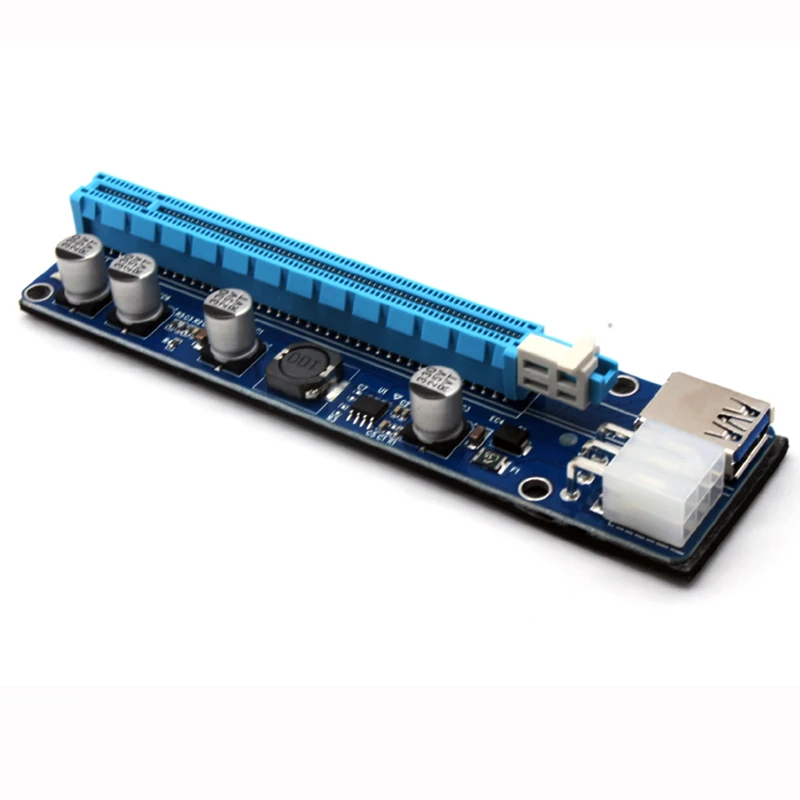 008C PCIE RISER 6PIN 16X for BTC mining with LED JONSNOW-4 (7)