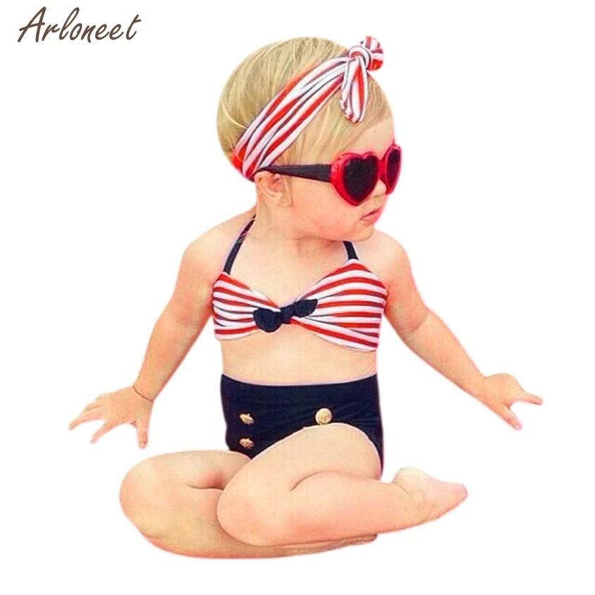 Купальник детский с принтом 3 шт.|baby swimwear|baby girl swimwearbaby swimsuit |