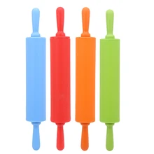 Большой размер антипригарная силиконовая Скалка помадка DIY Кухня клецки ролик торт лапша формы для выпечки инструменты Keuken knoedelrol