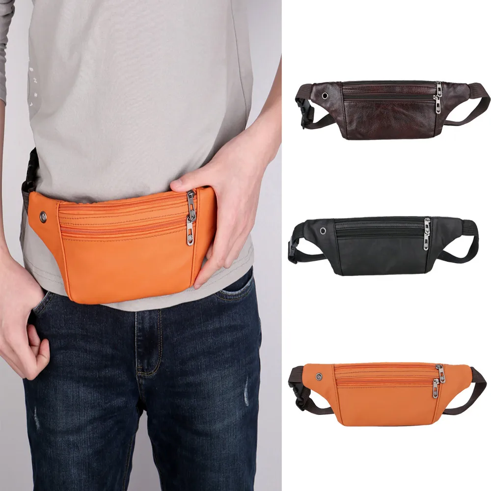 Fashion women men waist bag Unisex Casual Zipper Unisex Waist fanny