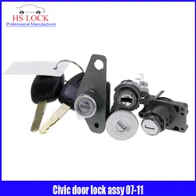 Профессиональные слесарные принадлежности для Cvil дверной замок в сборе(2007-2011year) с ключи от машины Слесарные Инструменты