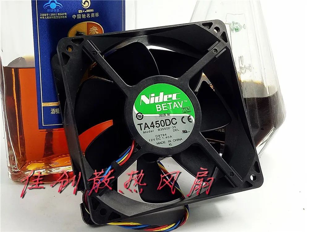 Оригинальный Nidec TA450DC B35502-35 12038 12 см В 1 4a | Компьютеры и офис