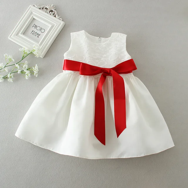 newborn baby girl birthday outfit infant wedding gowns bow designs christmas dress designs
