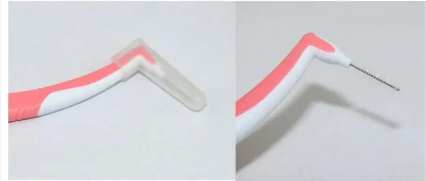 Escova de Dentes Oral de Alta Escova Interdental - 0.8 1mm Fio Dental Ortodôntico Palito Escolher Resistência Higiene 20 Pcs 0.7 6 High Quality Beleza e saúde