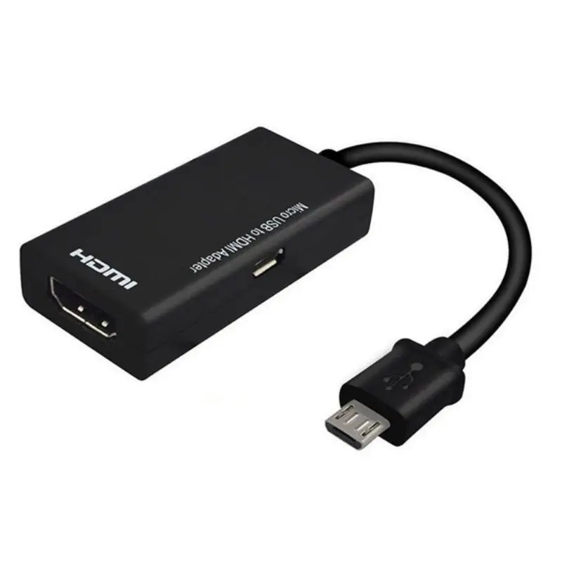  1080P Cavo HDMI per il Telefono Android Tablet TV Supporto Micro USB Maschio a HDMI Femmina Adattat