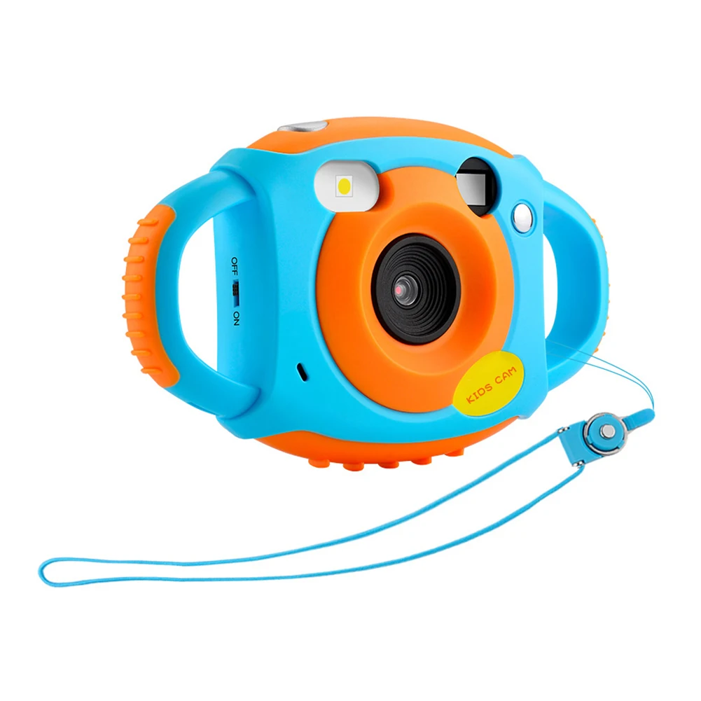 

Toy Camera Video Anti-fall Gift Lanyard Cartoon HD Color Image Children Digital Kids