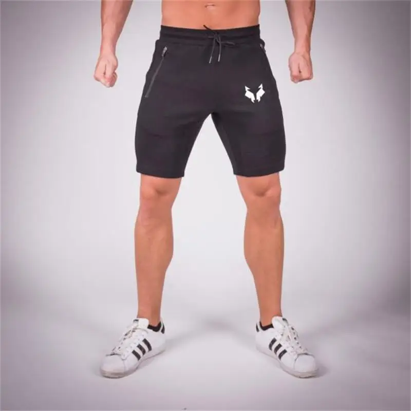 Новые летние спортивные шорты Для мужчин Фитнес для бега Crossfit Бодибилдинг