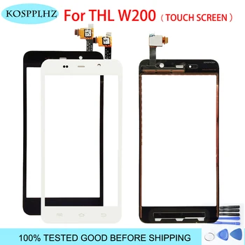 

High quality working glass sensor panel digitizer touch screen For THL W200 W200S W200C phone repair parts assembly + tools