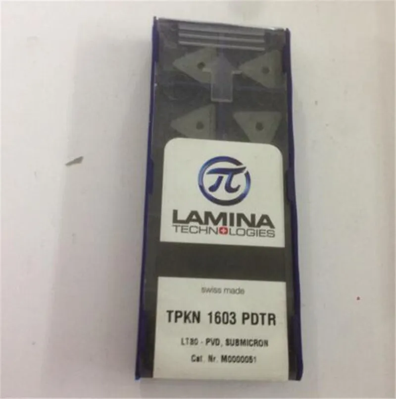 TPKN1603PDTR LT30 карбидная вставка для лезвия CNC 10 шт./лот | Инструменты