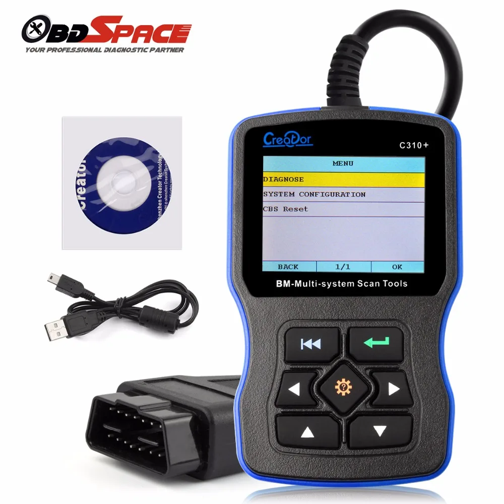 V6.2 Creator C310+ Newest for BMW Scanner Multi Systems