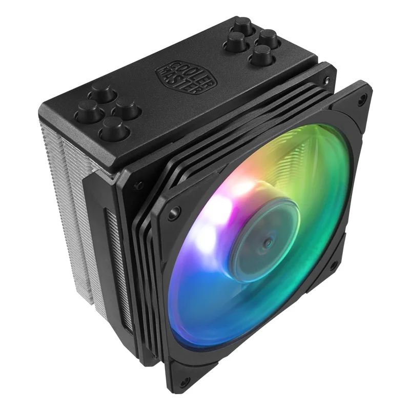 Кулер для процессора Master T400 ARGB кулер с 4 тепловыми трубками радиатор 120 мм RGB