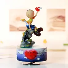 Я хочу, чтобы ваше сердце связывало вращающаяся Музыкальная шкатулка на Клоу подарок на день рождения для девушки рождественские подарки