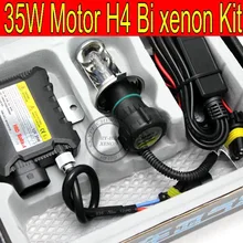 1 комплект 35 Вт H4 Hi/low мотоцикл bi комплект для переоборудования ксенона hid/Xenon комплект тонкий балласт, 3000 K, 4300 K, 6000 K, 8000 K, 10000 K, K