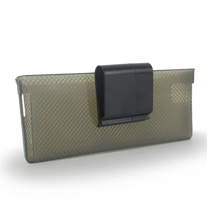 

Car Storage Box With Securing Clip Mobile Phone Compartment Door Store Small Objects Save Space Thickness Organizer For Auto