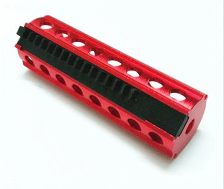 

New style 15 Steel Half Teeth Aluminium Piston for Ver.2 / 3 Airsoft AEG Hunting Accessories