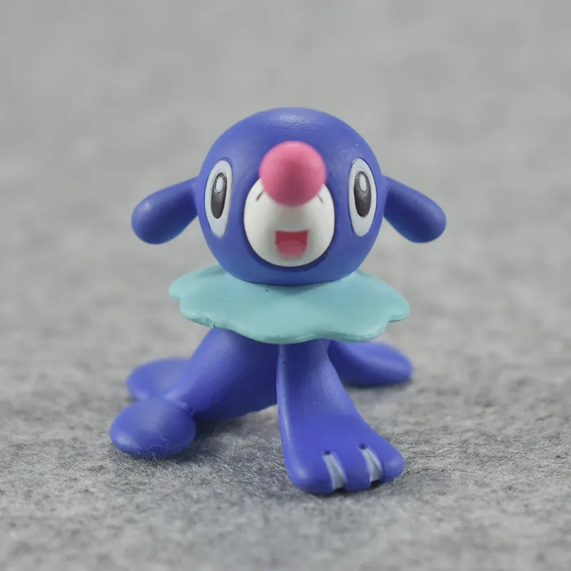 5pcs//Set Pokemon Tapu Koko Rowlet Litten Popplio PVC Figure funny