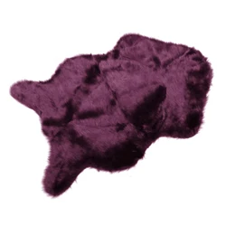 Ковер для спальни мягкие стулья Чехол для дивана искусственный коврик из овчины коврик для украшения дома - Цвет: purple