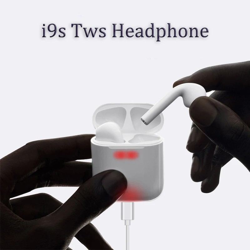 

I9 I9S TWS Wireless Earphone Bluetooth 5.0 Headphone Invisible Earbud for iPhone Android Cellphone Computer