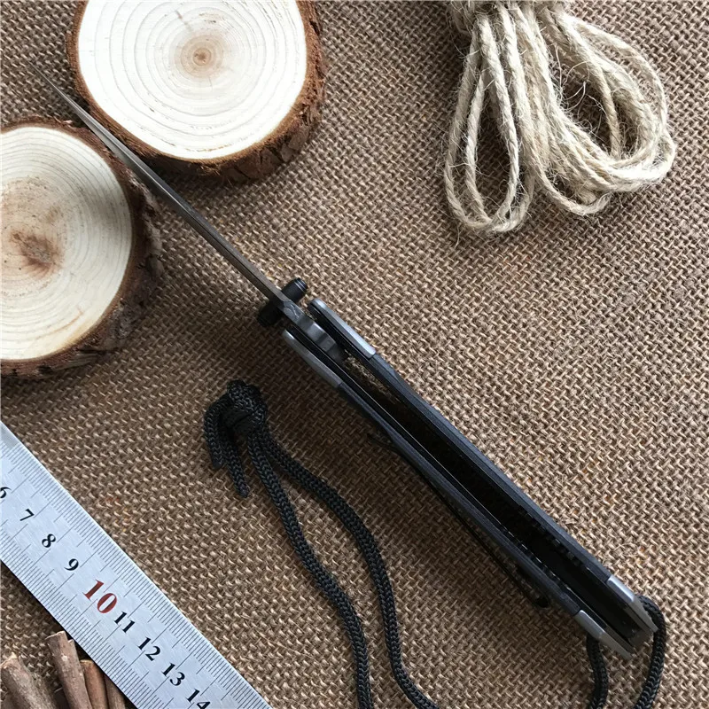 BROWNING-KNIVES Multi-function Folding Knife 58HRC tactical Hunting Camping G10 Blade survival knife Outdoor Tools Pocket Knives