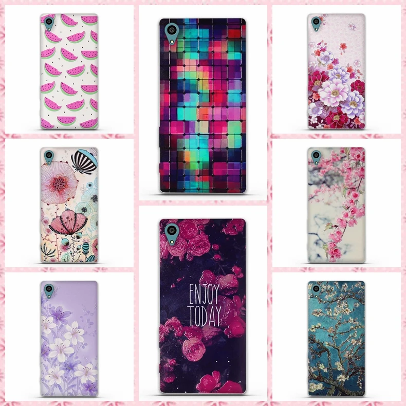 

3D Painted Case for Sony Xperia Z3+ E6553 Z3 Plus dual E6533 Case Soft TPU Phone Cover for Sony Z4 Cover Phone Cases Silicon