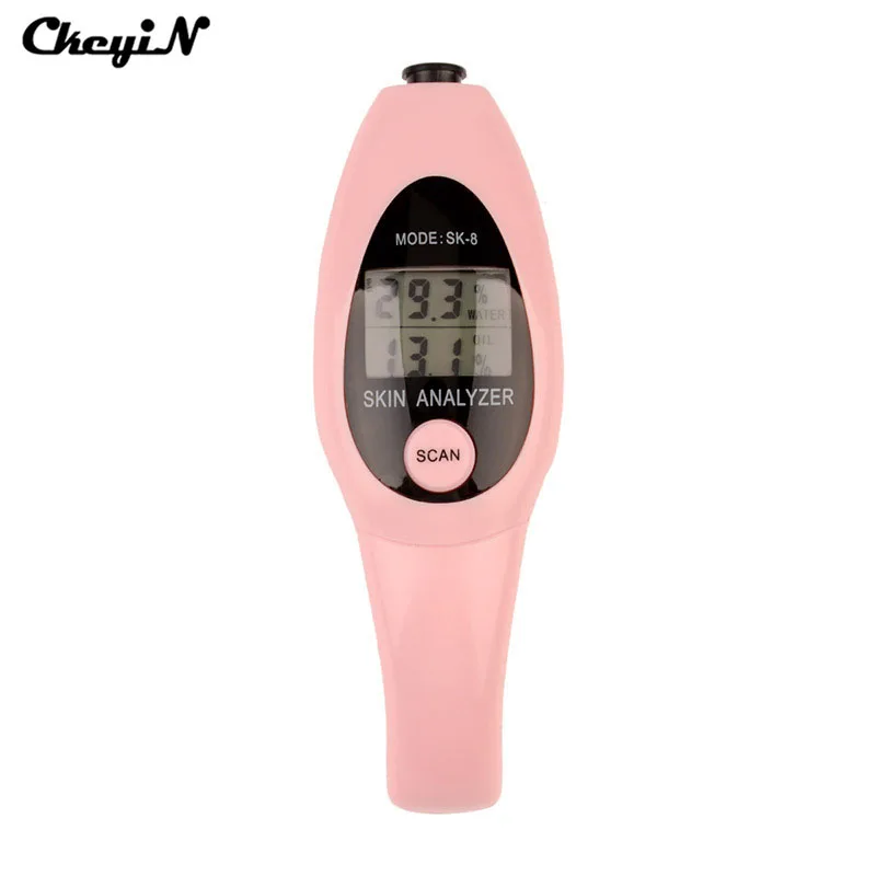 

Precision Skin Analyzer Digital LCD Display Facial Body Skin Moisture Oil Content Tester Meter Analysis Face Care Health Monitor