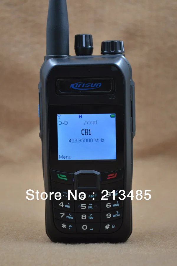 Kirisun S760/FP460 UHF 400 470MHz DPMR Digital Portable Two way Radio ...