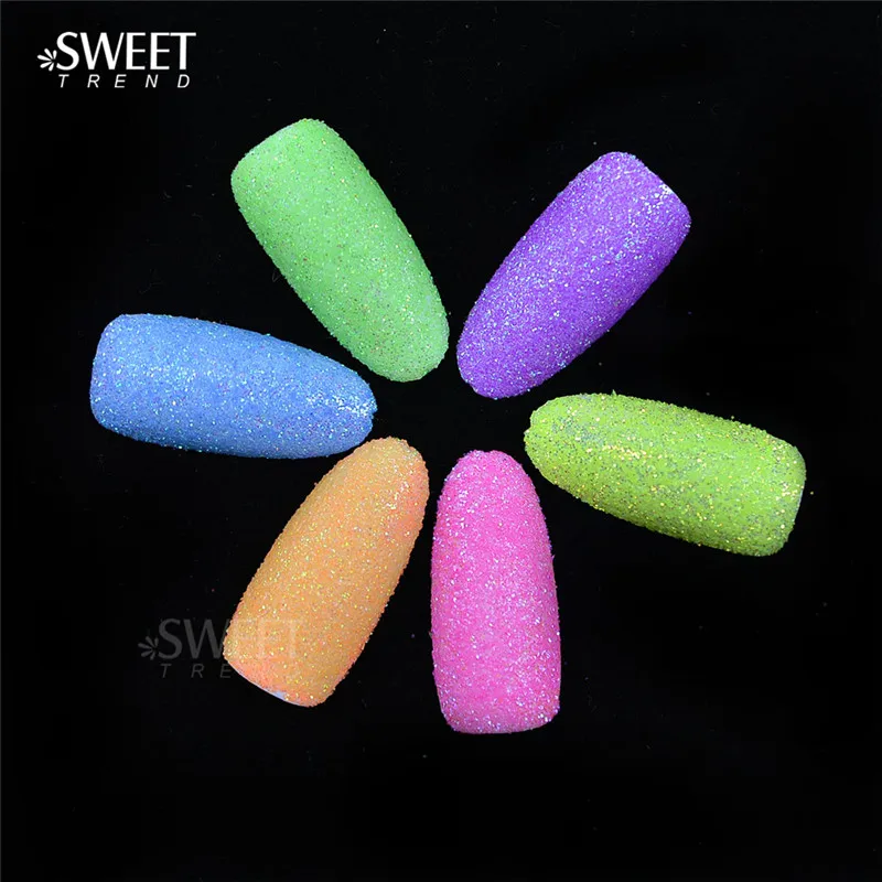 1 флакон Флуоресцентный порошок неонового пигмента для лака ногтей DIY Блестящий