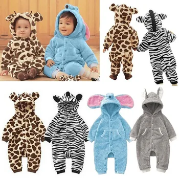 

Hot Selling Cute Baby Kid Toddler Boys Girls Animal Onesie Bodysuit Jumpsuit Fancy Costume