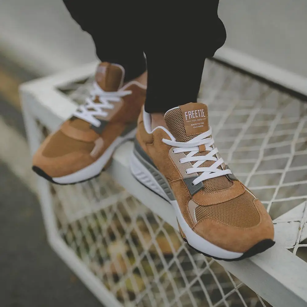  Original Xiaomi Mijia FREETIE Retro Sports Shoes Comfortable wearable Breathable run shoes High ela