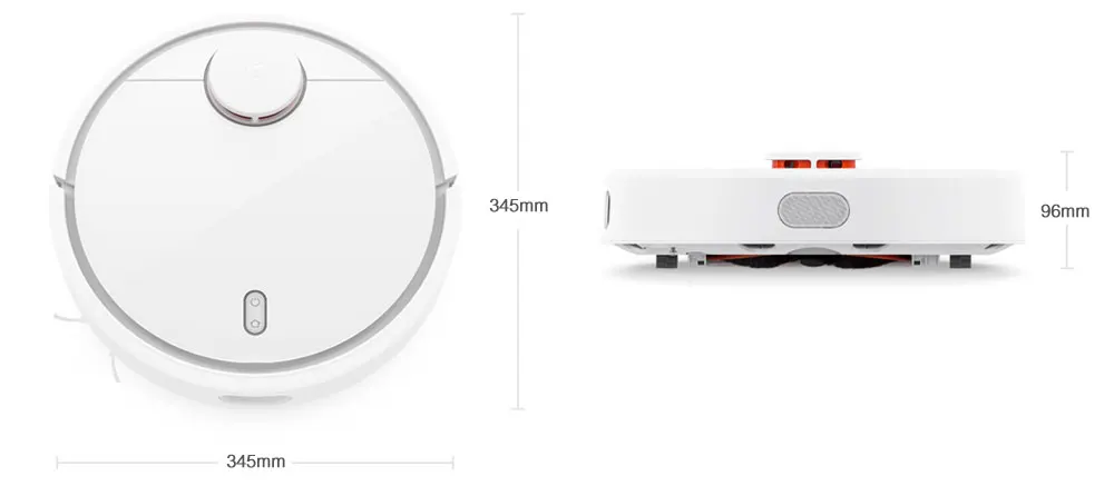 Original Xiaomi Mi Robot Vacuum Cleaner Robotic Smart Planned App Remote Control Automatic Sweeping Dust Sterilize Self Charge (15)