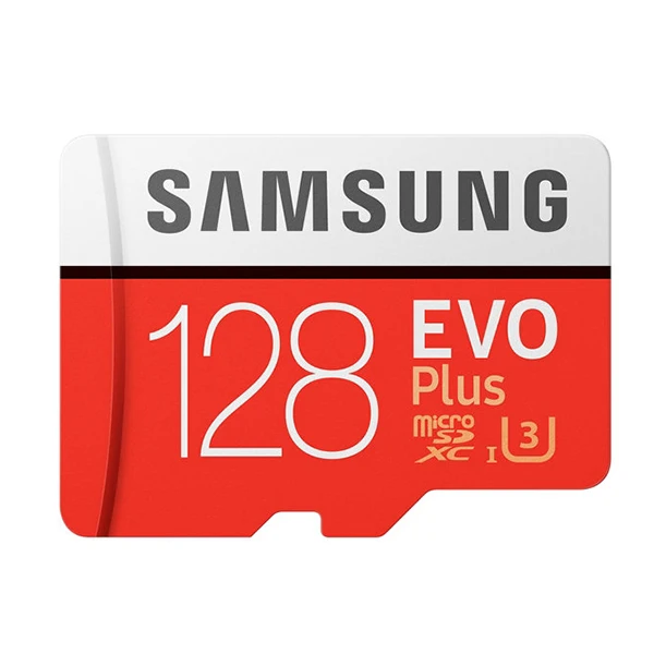 SAMSUNG EVO Плюс Карты Памяти 32 ГБ SDHC 80 МБ/с. Class10 Micro SD C10 U1 TF Карт SDXC Trans Flash 64 ГБ 128 ГБ 256 ГБ - Емкость: 128GB U3