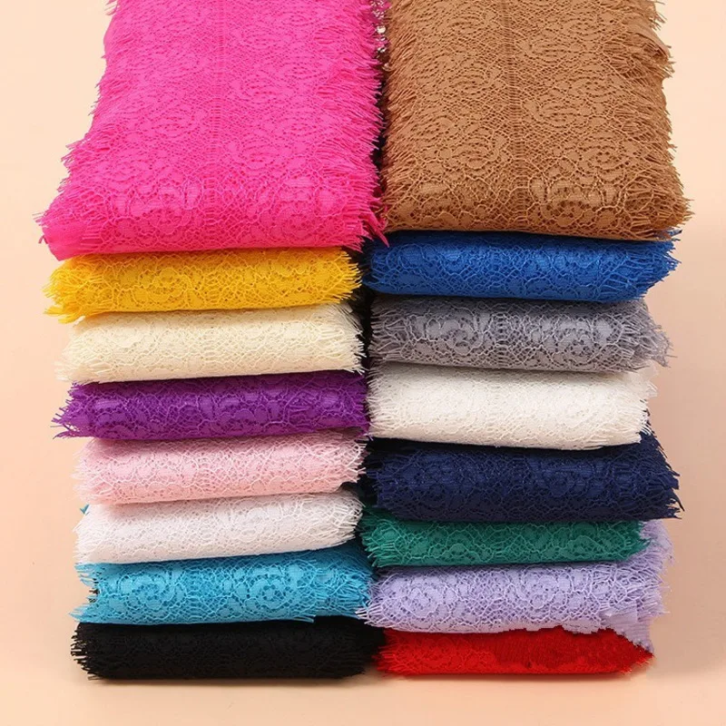 

1.5 Meter Eyelashes Lace High Quality Stretch Elastic Lace Ribbon Trim Fabric Embroidered Lace Trimmings For Sewing Lace Fabric