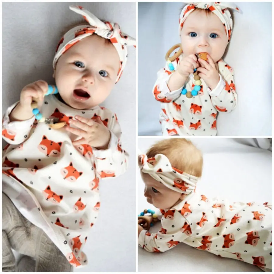 Newborn-Baby-Girls-Long-Sleeve-Cotton-Dress-Headband-Outfits-2pcs-Clothing-Set (1)