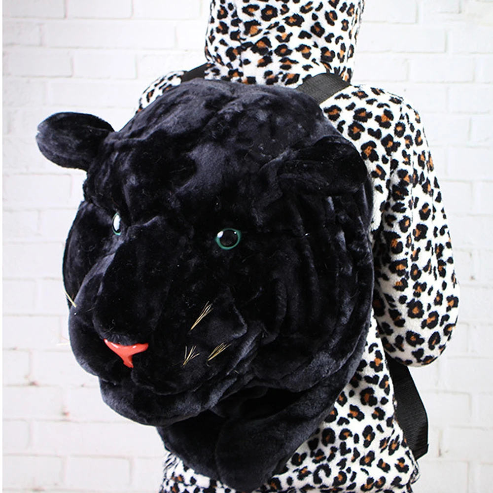 Модные Прямая личность рюкзак, с головой тигра белого и желтого цвета с изображением головы льва Наплечная Сумка
