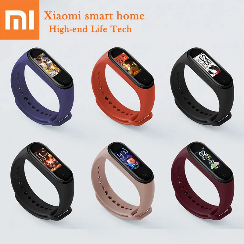 

Presale Xiaomi Mi Band 4 AI Color Screen Heart Rate Sports Bracelet Bluetooth 5.0 Waterproof Fitness Smart Wristband 2019 Newest